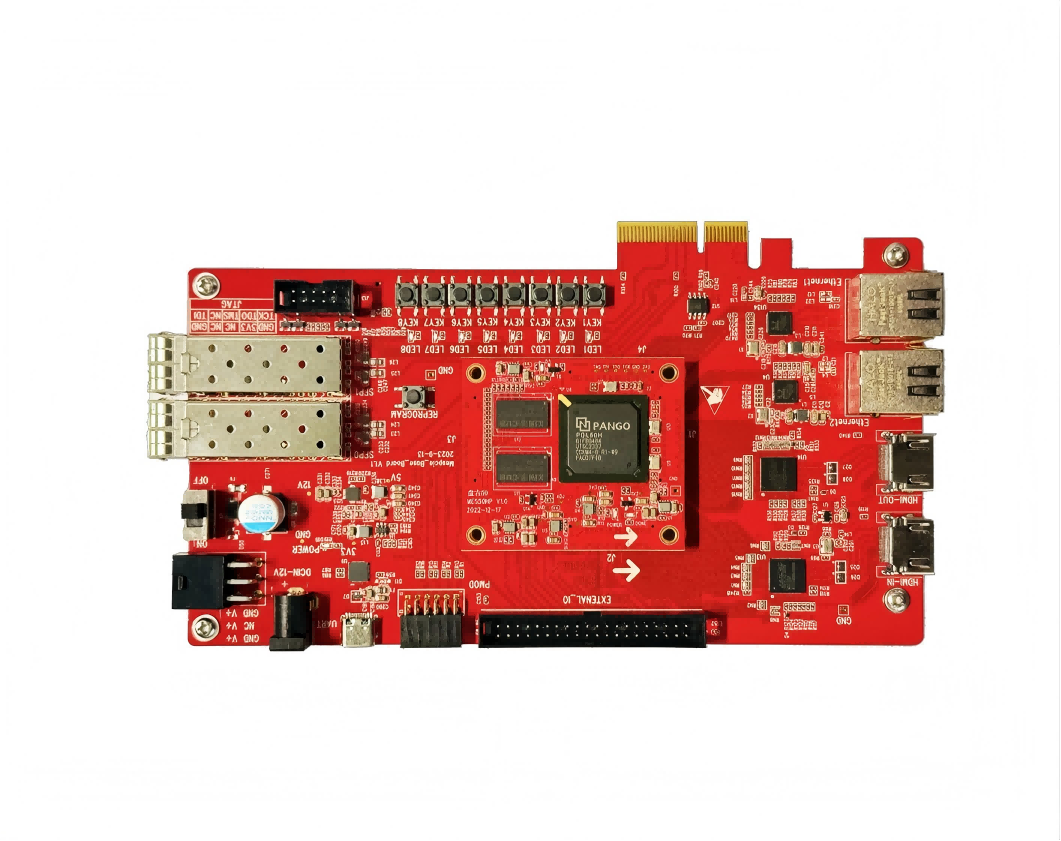 【紫光同创Logos2系列】盘古50Pro开发板484封装系列DDR3速率1066MBPS硬核PCle Gen2*4满足大批量低功耗高性能的应用需求